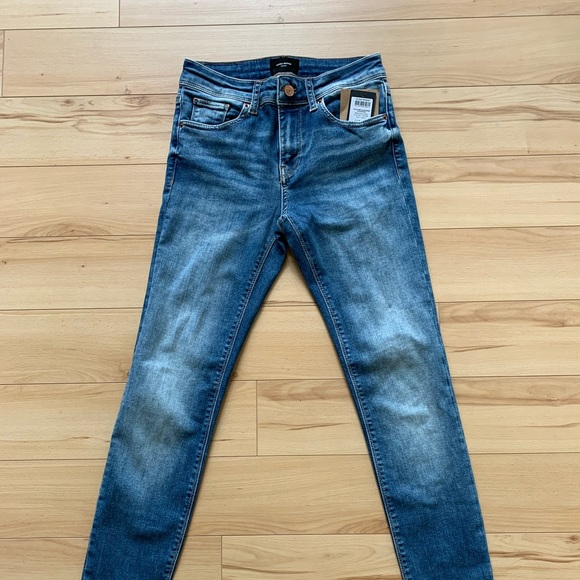 Vero Moda Slim Jeans Blue Denim - Picture 2 of 4